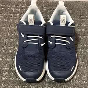 On Running Kids Dark Blue Sneakers